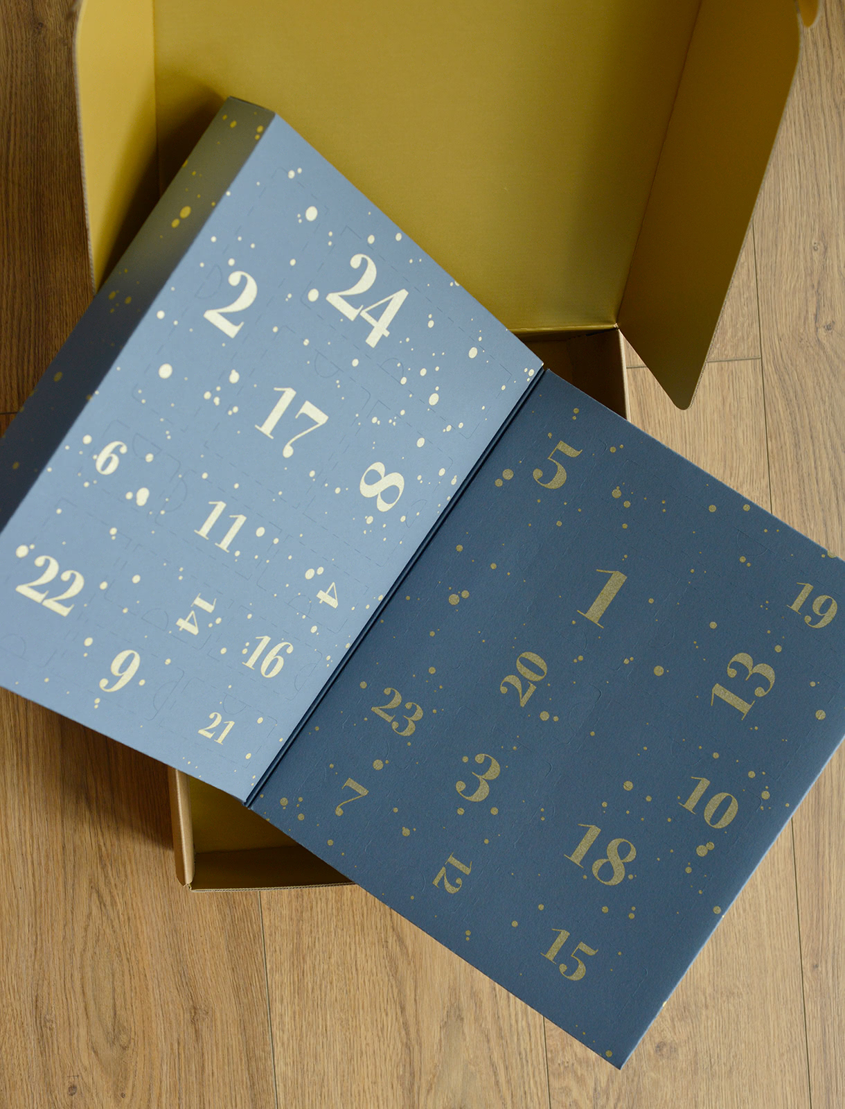 calendario dell'avvento libro personalizzato